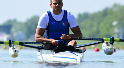 Canottaggio, Europei di Szeged: argento per Giacomo Perini