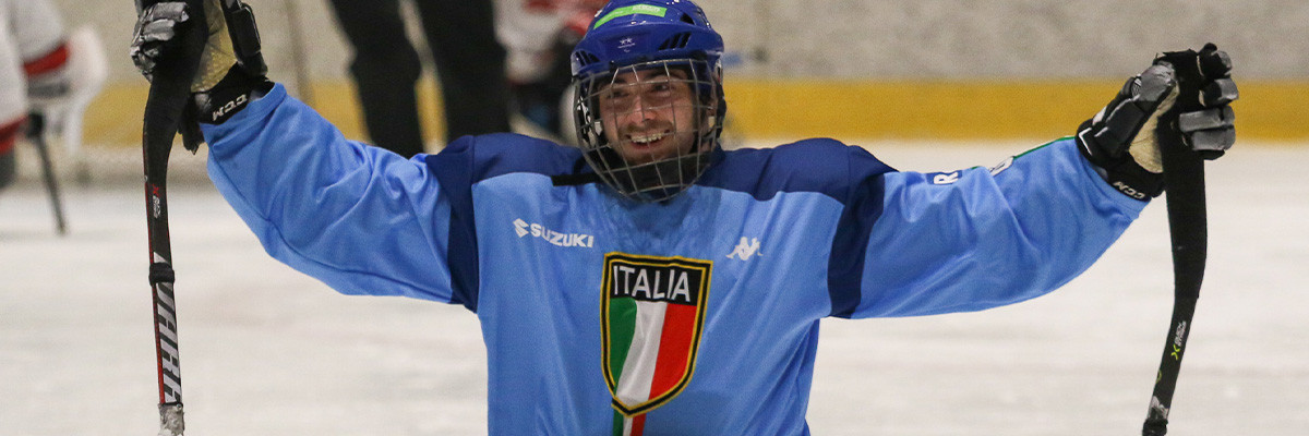 Cristoph Depaoli durante una gara Cristoph Depaoli durante una gara
