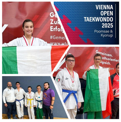 PARATAEKWONDO – Brilla l'ASD Taekwondo Fire Dragons al Vienna Open Poom...