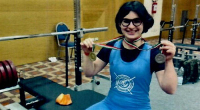 CONSEGNATA AD AZZURRA BOVINA UNA PANCA PER PARAPOWERLIFTING