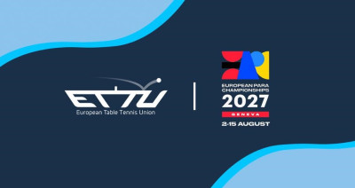 Tennistavolo: la European Table Tennis Union ha aderito ai Campionati Europei...