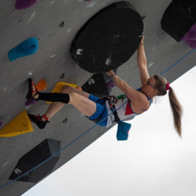 PARACLIMBING -  Elisa Martin a Salt Lake City per la  Coppa del Mondo