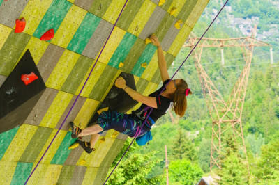 PARACLIMBING – Elisa Martin al Raduno Nazionale di Bologna