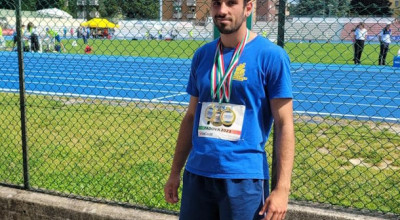 ATLETICA LEGGERA - Emanuele Pangher tre volte Campione Italiano