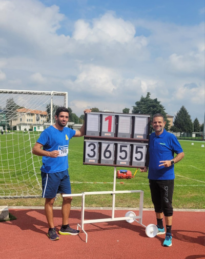 ATLETICA LEGGERA – Emanuele Pangher ritocca il Record italiano nel gia...
