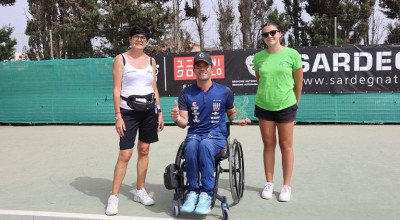 Tennis in carrozzina, Alghero Open: Luca Arca cede in finale allo spagnolo Me...
