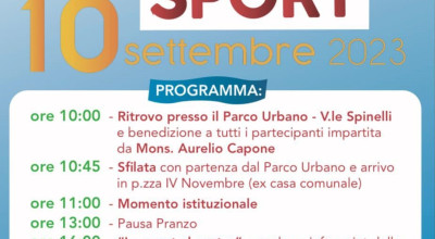 Festa dello Sport, San Giorgio del Sannio (Bn), 10 settembre 2023