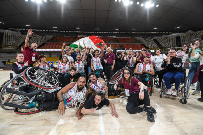 Basket in carrozzina: Reggio Calabria alza l'Euro Cup