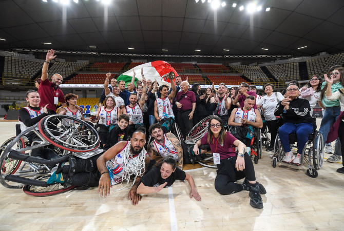 Basket in carrozzina: Calabria alza l'Euro Cup