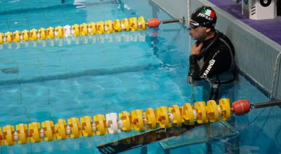 Apnea e nuoto: due record mondiali per il ternano Fabrizio Pagani