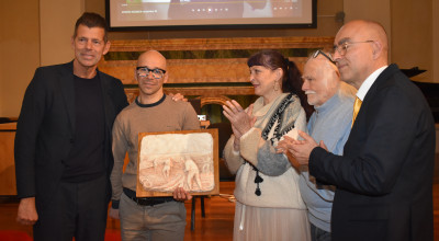 Giorgio Farroni a Senigallia ritira il premio per fairplay