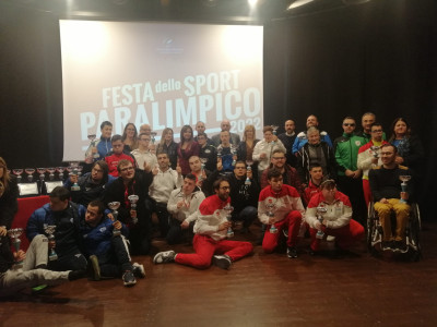 Per lo sport paralimpico abruzzese un anno di successi e di gratificazioni