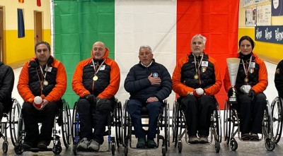 Curling in carrozzina: la Disval è campione d'Italia