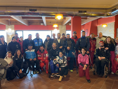 Roccaraso saluta il Campus invernale CIP- INAIL