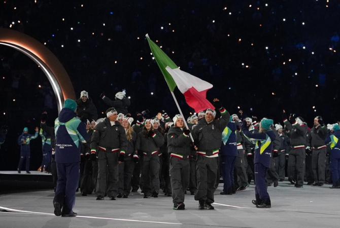 Iniziano i XXV Giochi Olimpici Invernali: 146 azzurri sfilano alla Cerimonia ...