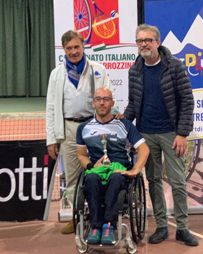 Antonio Cippo due volte vice campione d’Italia di tennis in carrozzina ...