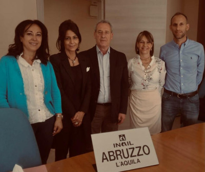 Sottoscritti a L'Aquila gli accordi CIP Abruzzo e INAIL.