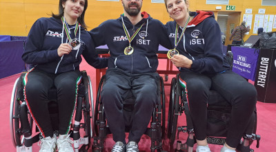 Tennistavolo, Costa Brava Spanish Para Open: oro per Falco e Rossi, argento p...