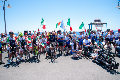La staffetta paralimpica Obiettivo Tricolore sbarca in Abruzzo