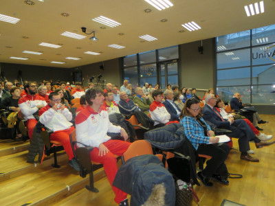 Aula magna dell'ATENEO del Dipartimento di Scienze Umane gremita per la prima...