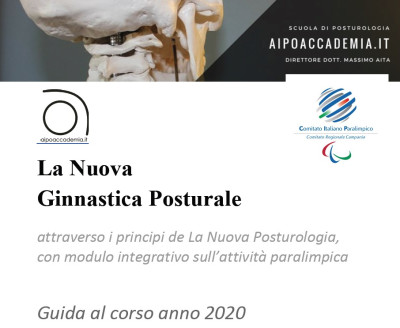 CORSO DI POSTUROLOGIA AL SERVIZIO DELL'ATTIVITA' PARALIMPICA ANNO 2020