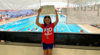 Nuoto paralimpico: Gaia Grazia Velardi dell’H2O si distingue nelle gare...
