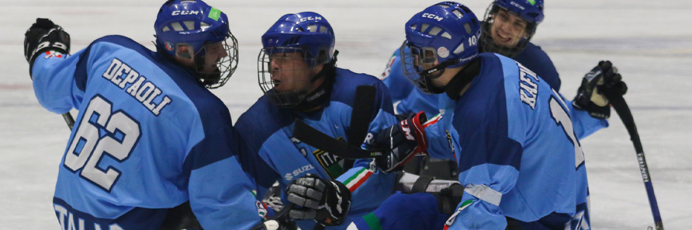 La Nazionale di Para Ice Hockey