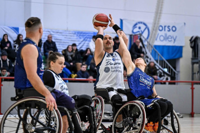 Basket in carrozzina: la Dinamo Lab vince la stagione regolare