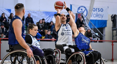 Basket in carrozzina: la Dinamo Lab vince la stagione regolare