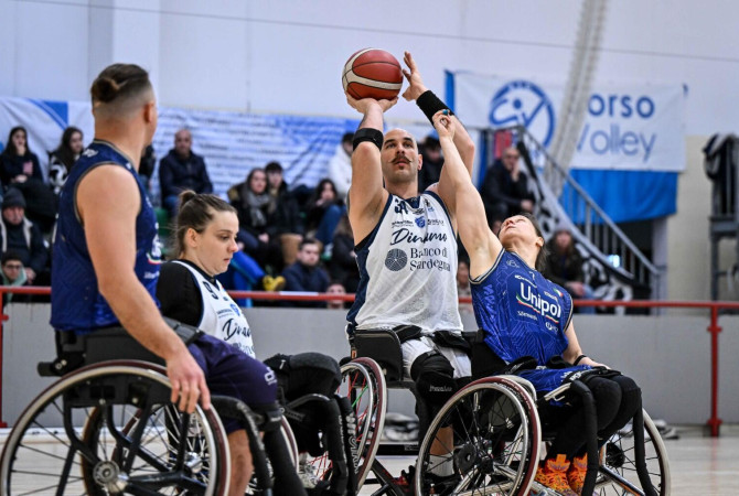 Basket in carrozzina: la Dinamo Lab vince la stagione regolare