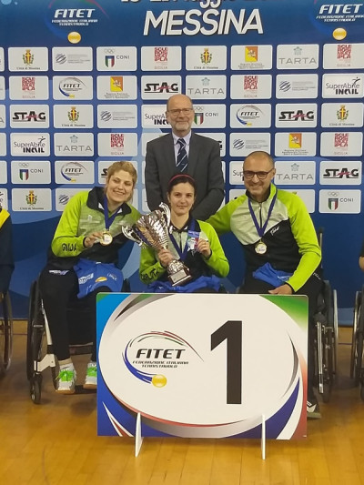 TENNISTAVOLO – Giada Rossi Campionessa d'Italia a squadre