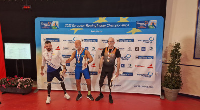 Pararowing PR2 a Parigi, il genovese Mirabile campione europeo indoor nei 500...