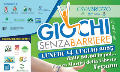 15° edizione di GIOCHI SENZA BARRIERE a Teramo