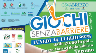 15° edizione di GIOCHI SENZA BARRIERE a Teramo