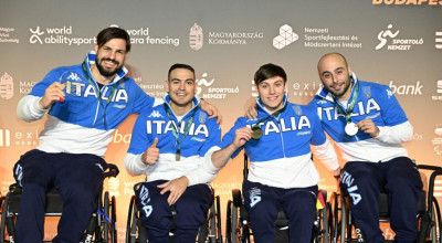 Scherma, Coppa del Mondo: l'Italia trionfa nella gara a squadre di sciabola m...