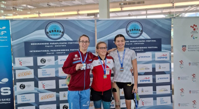 NUOTO -  Giorgia Marchi Star de l'International Paraswimming Festival  a Zaga...