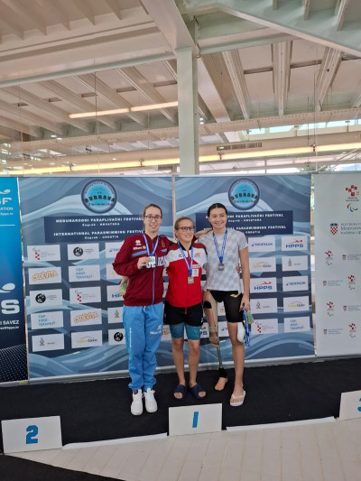 NUOTO -  Giorgia Marchi Star de l'International Paraswimming Festival  a Zaga...