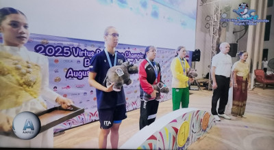NUOTO PARALIMPICO -  Giorgia Marchi è Medaglia d'Argento ai Virtus Wor...