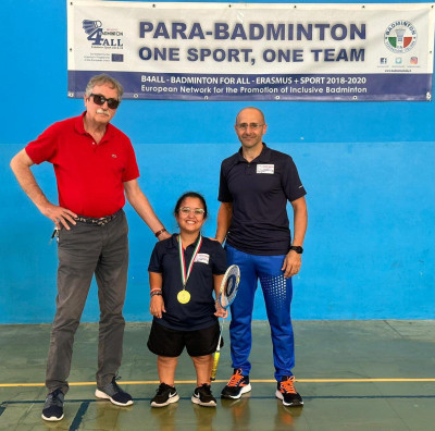 Para-badminton, Maria Josè Giorio conquista l'oro in Sicilia