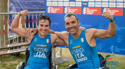 Paratriathlon: immenso Giovanni Achenza terzo ai mondiali di Losanna