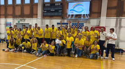 SITTING VOLLEY -  Gis Sacile alza al cielo la Coppa Triveneto 