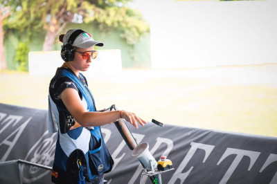 Giulia Vernata, la paralimpica del tiro a volo che vince anche con i normodotati