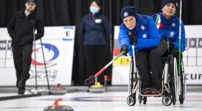 Curling in carrozzina, Mondiali: 6° posto per l'Italia nel mixed doubles