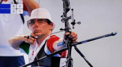 TIRO CON L'ARCO - Giuseppe Verzini, Medaglia di Bronzo a squadre ai Campionat...