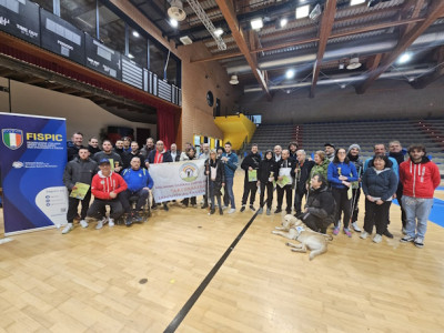 BLIND TENNIS - Renzo Del Cont subito d'Oro alla prima di Campionato