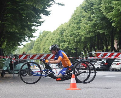 HANDBIKE - La quinta tappa del Giro corsa a Monfalcone