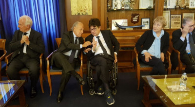 Consegnato a Pancalli il premio dell'Unione Stampa Sportiva Italiana