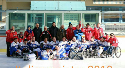 Para ice hockey: le South Tyrol Eagles sul tetto d'Italia