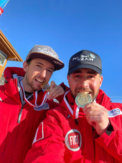 Sci alpino: Bertagnolli/Ravelli primi in Super G di Coppa del Mondo a Saalbac...