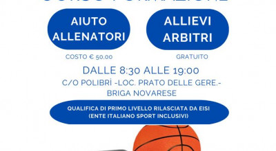 Corsi di formazione per aiuto allenatori e allievi arbitri: ecco come iscriversi